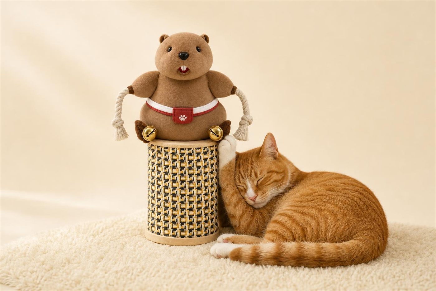Gato jugando con SumoCat